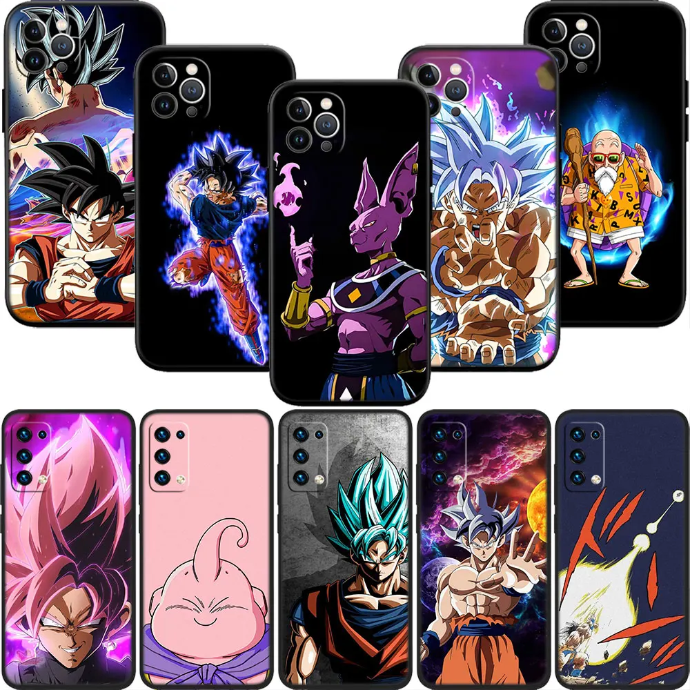 MN20 Dragon Ball Goku Shell Phone Case for Samsung Galaxy S20 S21 S22 Ultra FE Plus A21S A22 A24 A25 A26 A30 A30S A31