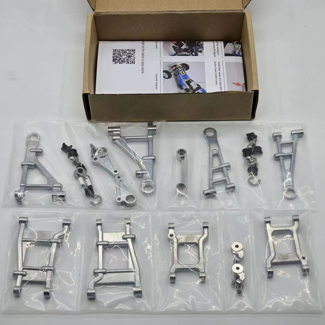 

RCC Boomerang Hotshot II Комплект поворотных рычагов передней и задней подвески (тип B)