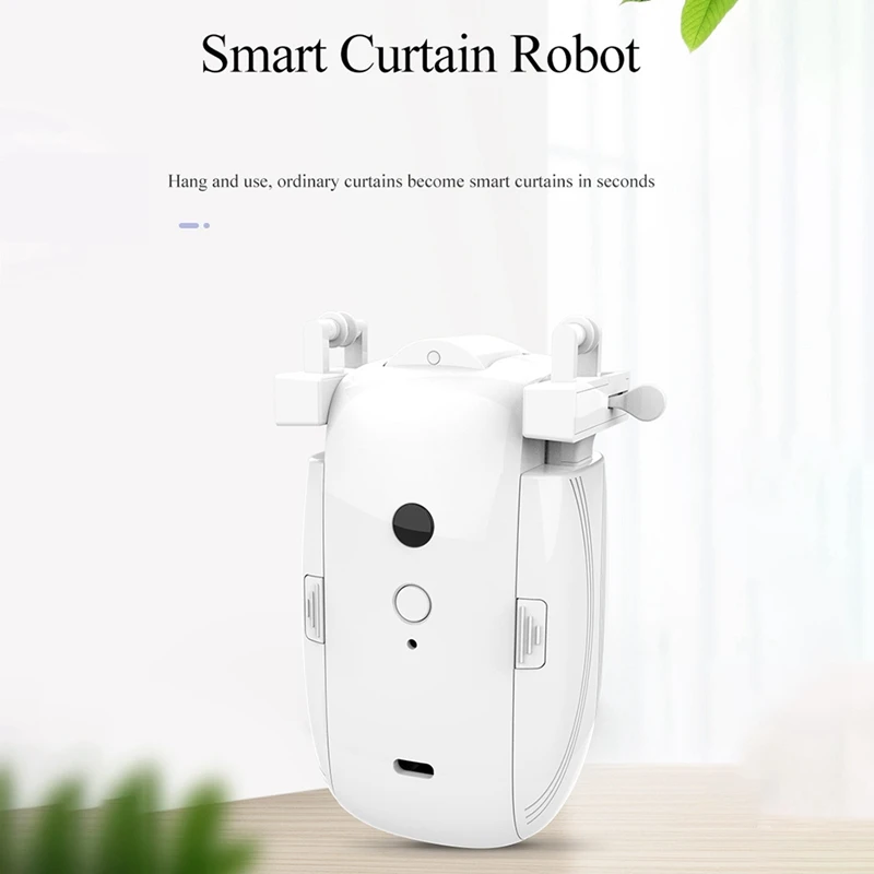 Dual TUYA Smart Wifi Curtains Robot Roman Rod Track/T/U-Rail Tracks 3In1 Automatic Curtain Opener Remote Control