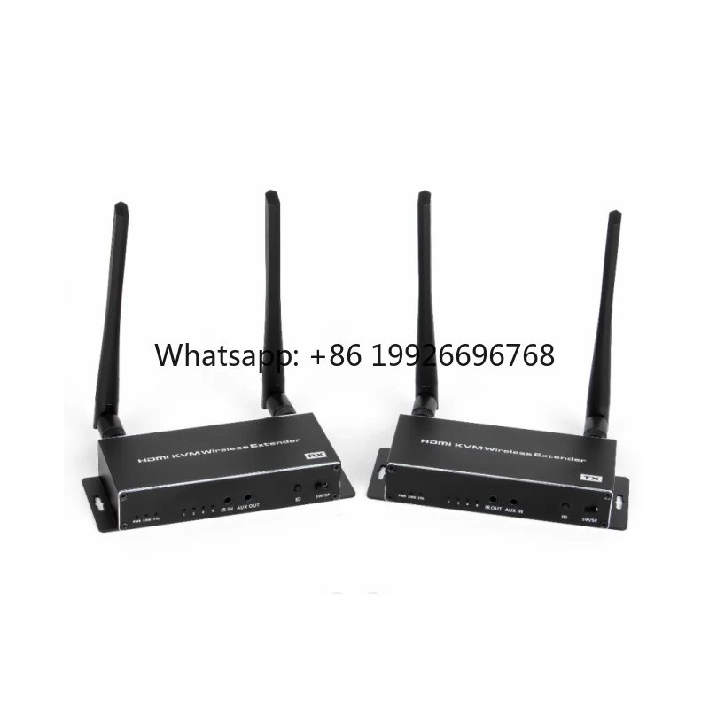 DT-7088 Wireless HDMI Video Transmitter and Receiver Kit 1080P HDMI KVM Wireless Extender 200M