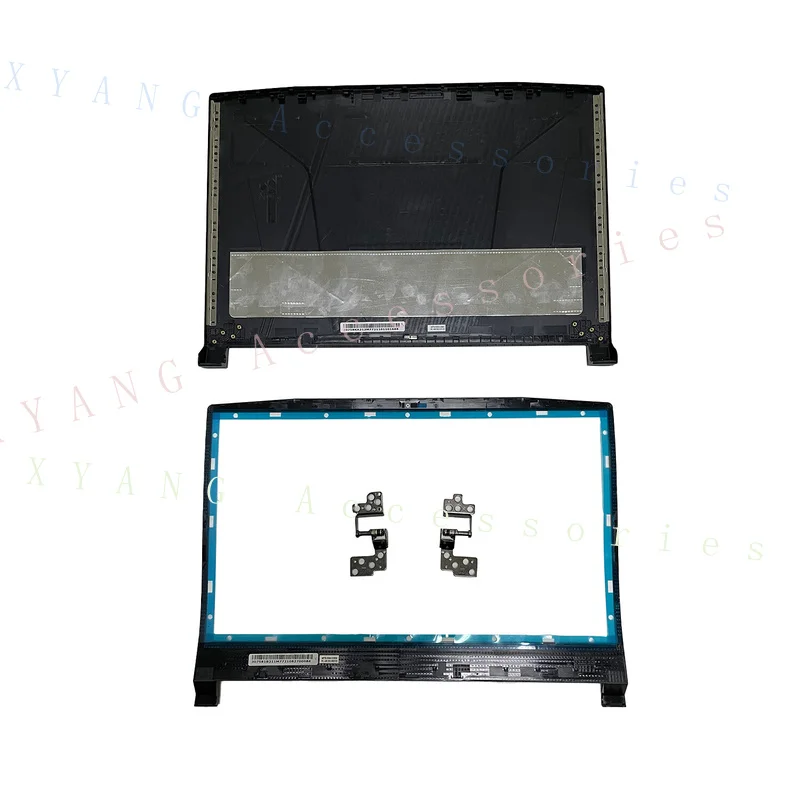 PP+ New For MSI Bravo 15 Katana GF66 11UE UG MS-1582 Back Cover+ Bezel +Hinges