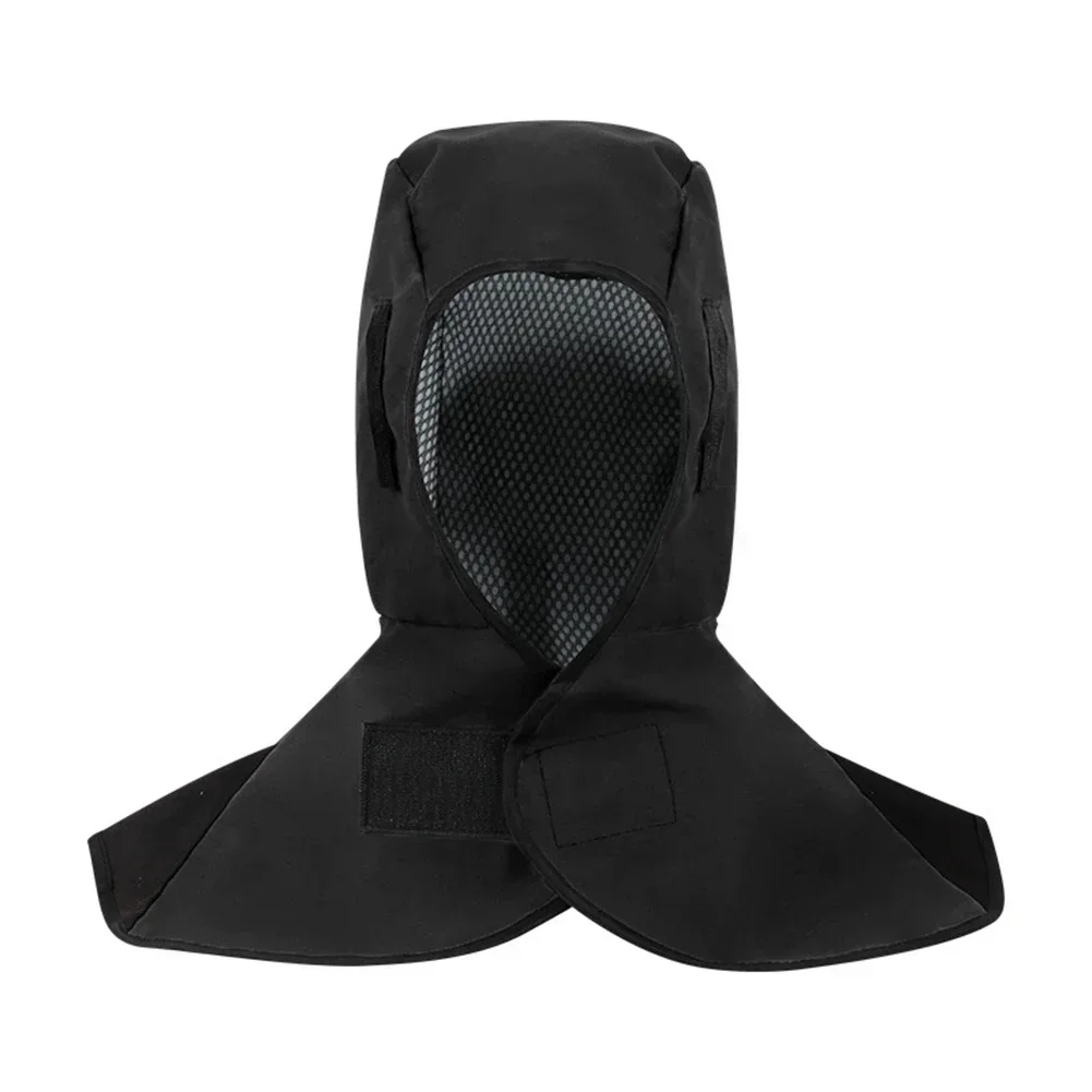 Imagem -04 - Retardador Boné Soldagem Pescoço Protetor Chapéu de Soldagem Capacete à Prova de Fogo Respingo e Proteção à Prova de Queimaduras para Soldadores 1pc Chama