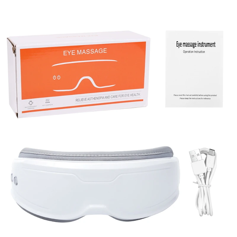 Eye Massager Hot Compress Dry Eyes Steam Eye Mask Relief Fatigue Eye Care Device Rechargeable Models