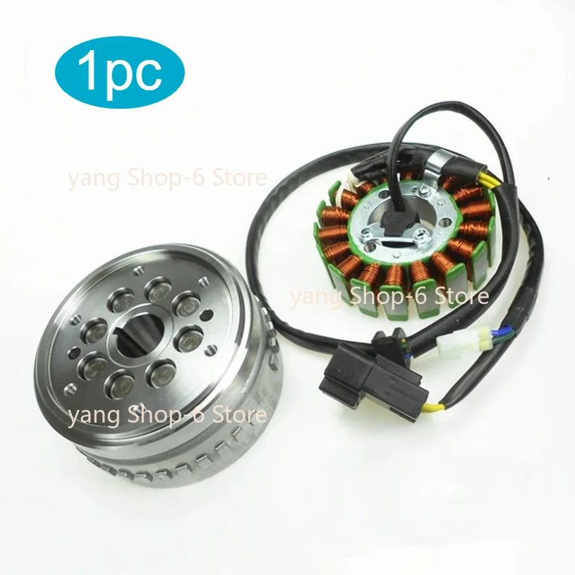 

For CFMOTO Motorcycle Accessories CF250-6 Magnetic Motor Rotor Stator Assembly 250NK 250SR Magnetic Cylinder Coil