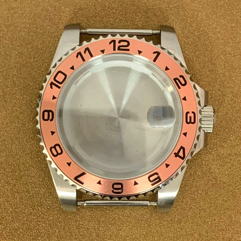 40mm Case Yacht master Replace Case Fits Miyota 8215 8205 Eta 2813 2836 Movement Sapphire Glass Replace diving watch case