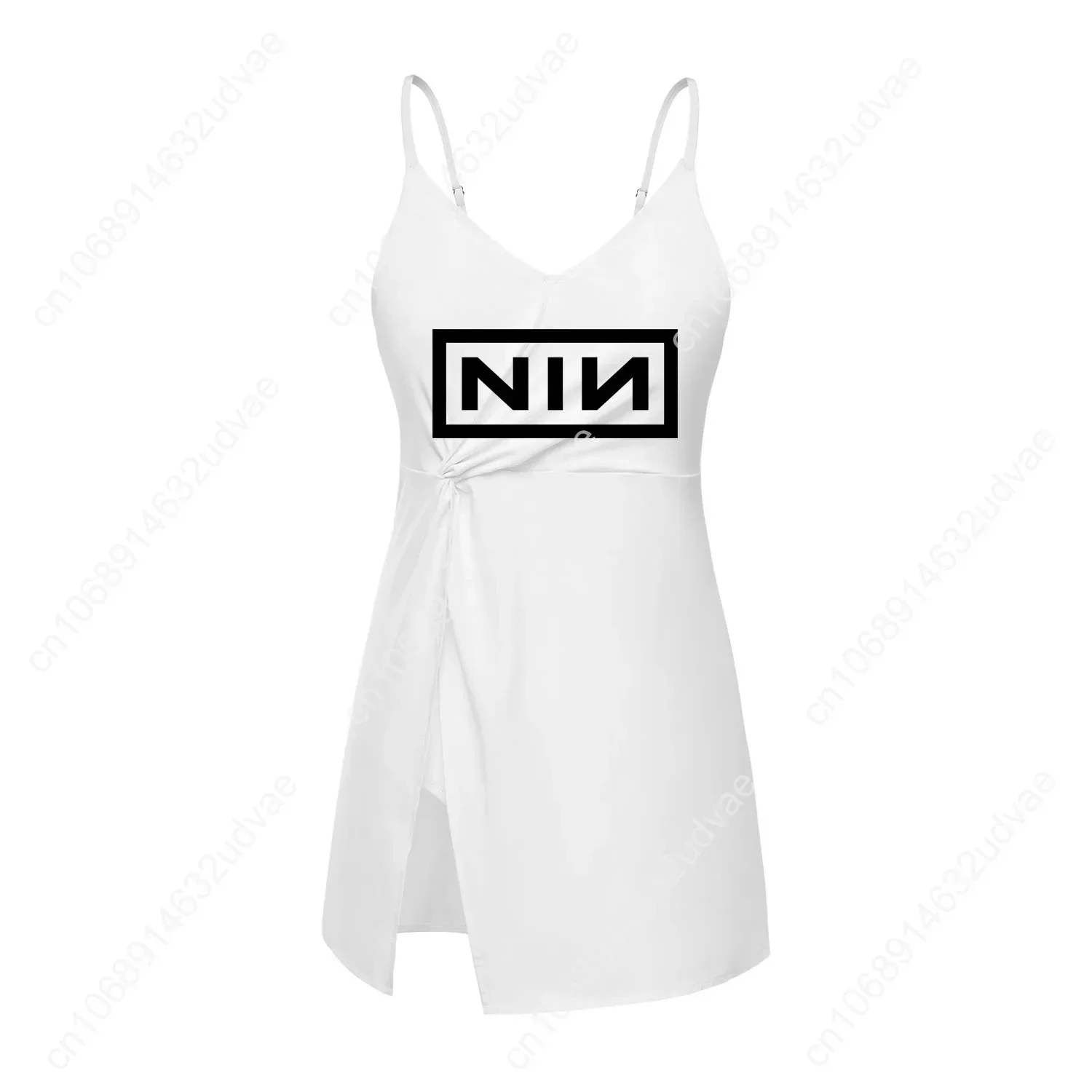 Nine Inch Nails Sling Dress Swimsuit Womens Bathing Suits Personalized Fashion Swimwear Pool Party Bikini Custom Made Beachwear