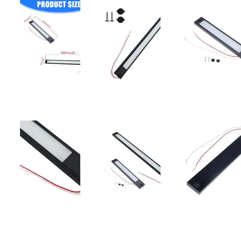 Universal 12-24V Cabin Light Upgrade Strong ABS Housing LED Fixture Simple Installation For Stable