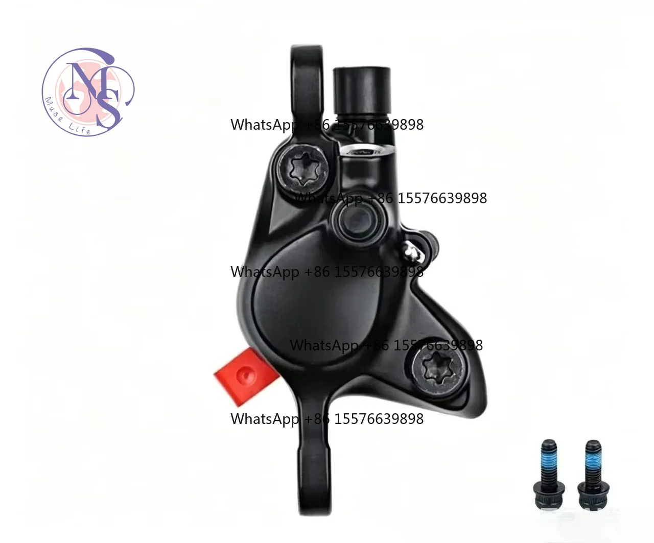ZOCI-FOR 2-Piston Hydraulic Disc Brake Caliper, Mountain Bike Hydraulic Brake Replacement Spare Parts