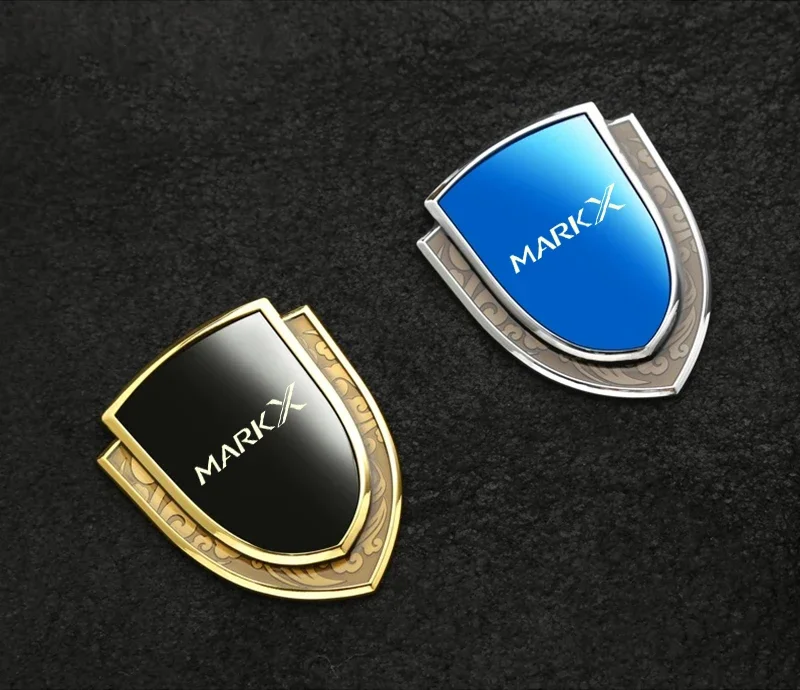 car stickers 3D metal accsesories auto accessory for Toyota MARKX MARK-X grmn premium 350s 300g facelift