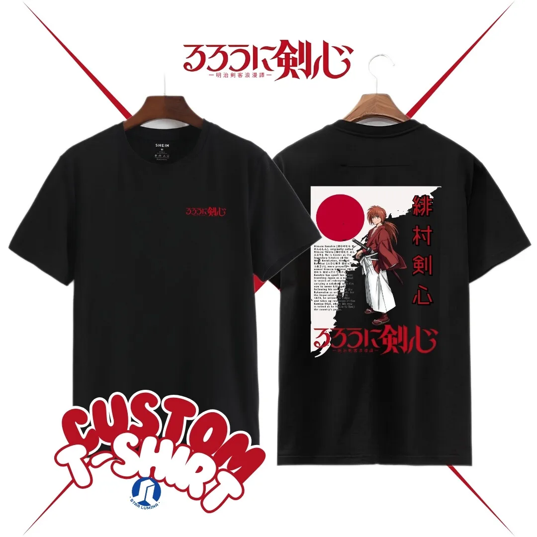 T-Shirt Anime Samurai X Kenshin Himura Unisex