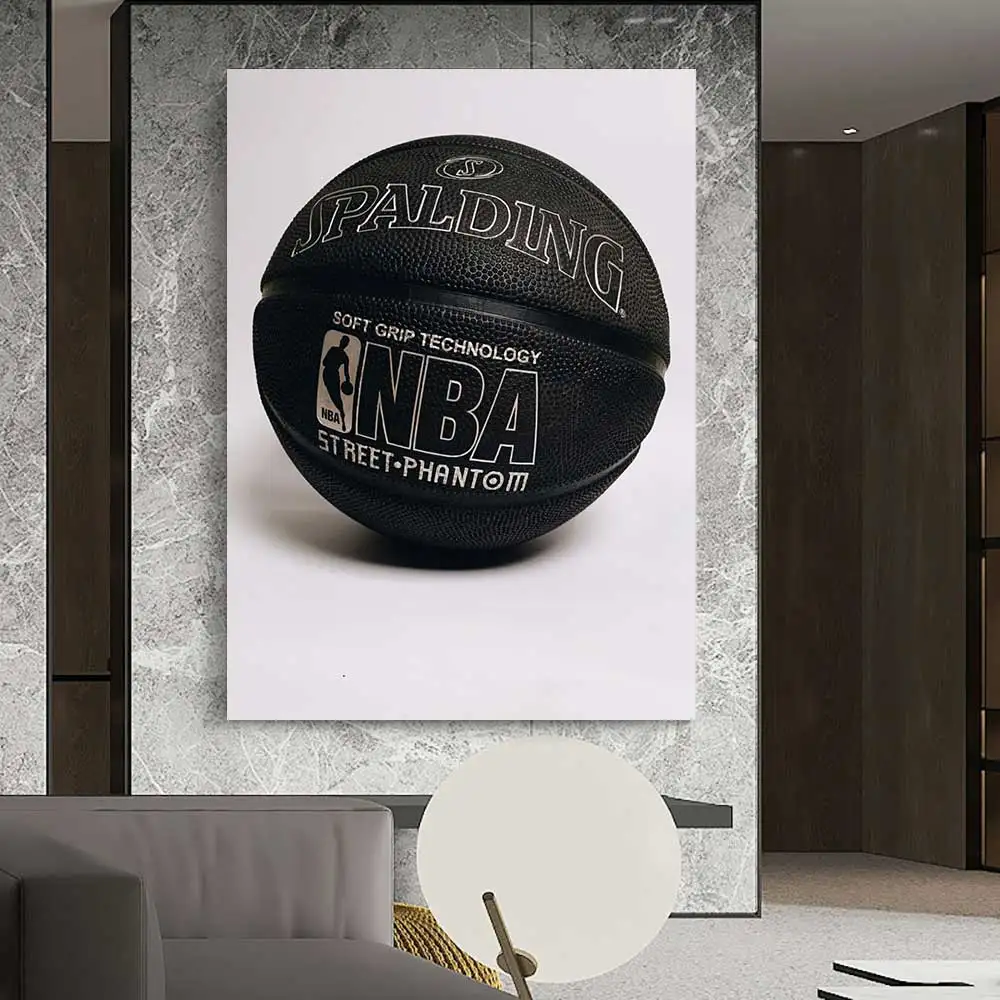 Basketball Player Sneakers Black and White Poster Canvas Painting Wall Shoot The Ball Art Photos Living Room Home Decoration