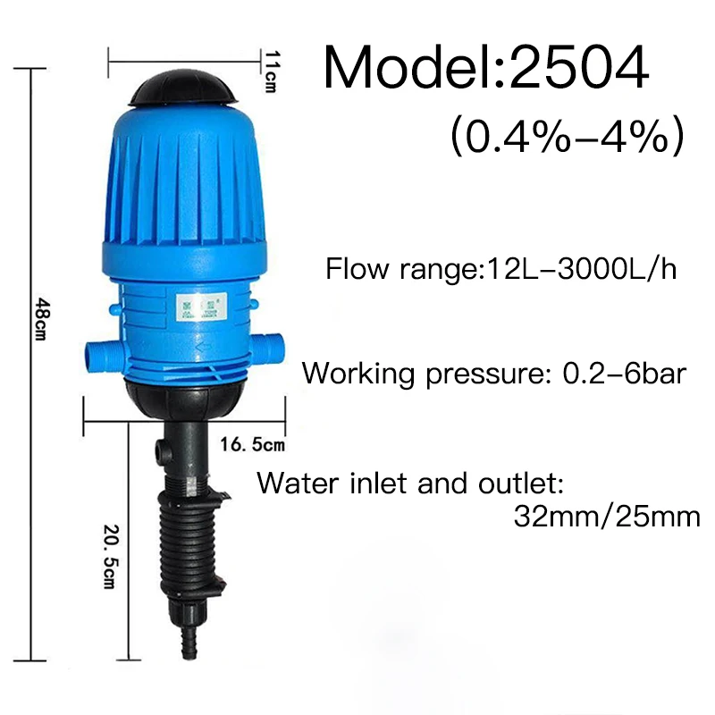 Fertilizer Injector Livestock Farming Chemical Fertilizer Injector Dispenser Proportioner Dosing Automatic Device Pump Tools