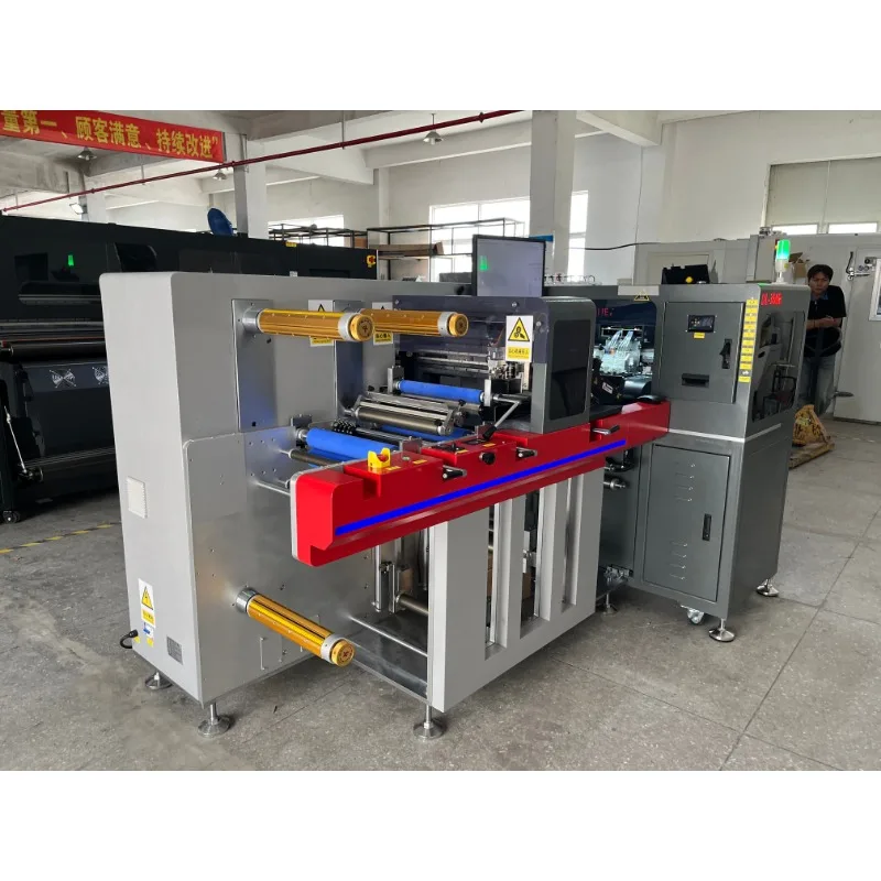 hot Smart Easy Operating 350mm 2 EPS Printheads Digital UV Ink Roll to Roll Label Printer