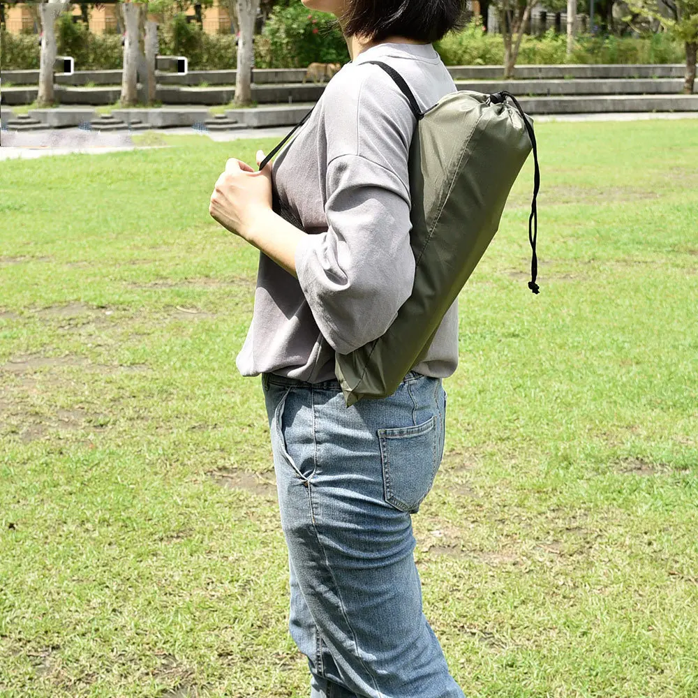 كرسي محمول خفيف للغاية قطعة واحدة قابل للطي للاستخدام الخارجي، كرسي مريح للتخييم ومسند الظهر خفيف الوزن للأنشطة الخارجية لحديقة الشاطئ