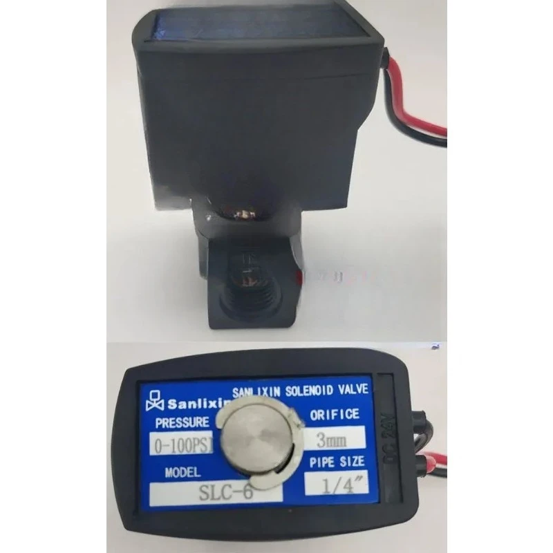 Direct Drinking Machine Water Purifier Solenoid Valve SLC-6 SANLIXIN SLC5 DC24V 12V 1/4 AC220V
