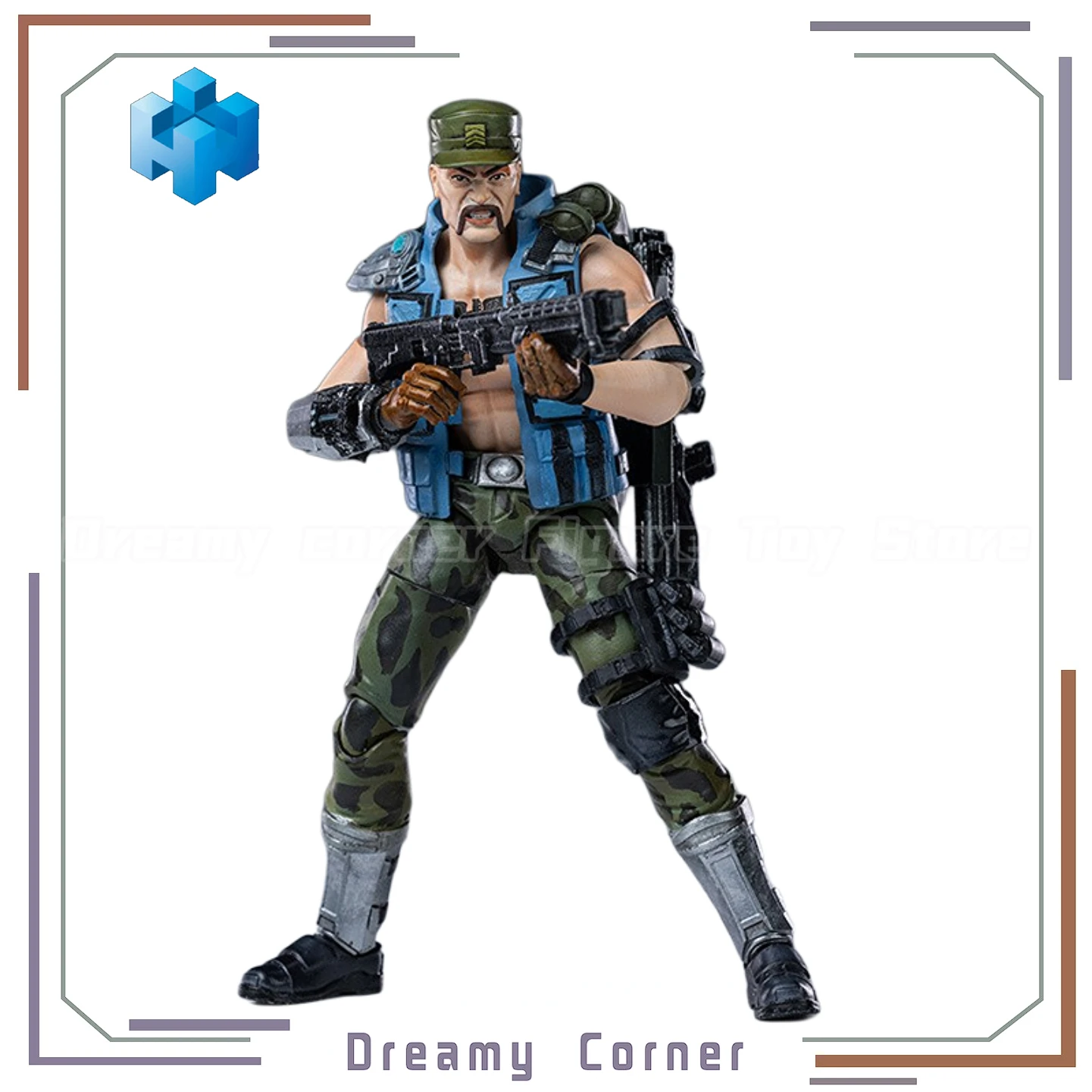 

【В наличии】Оригинальная фигурка HAYI 1/18 EXQUISITE MINI GUNG HO, модель игрушки, подарочная коллекция