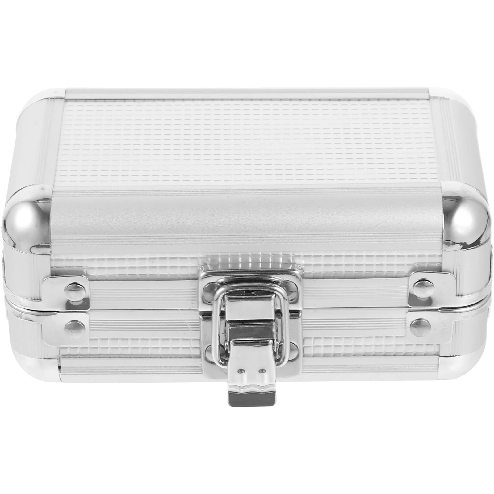 

Optical Telescope Filter Storage Box Small Aluminum Travel Case Eyepiece Silver