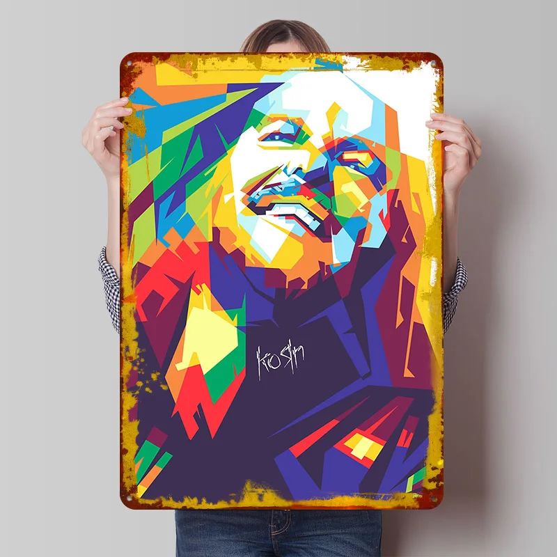 Jonathan Davis Tinplate Poster Custom Wall Art Vintage Metal Signs Retro Tin Plaque for Living Room Decoration Setup Decorations