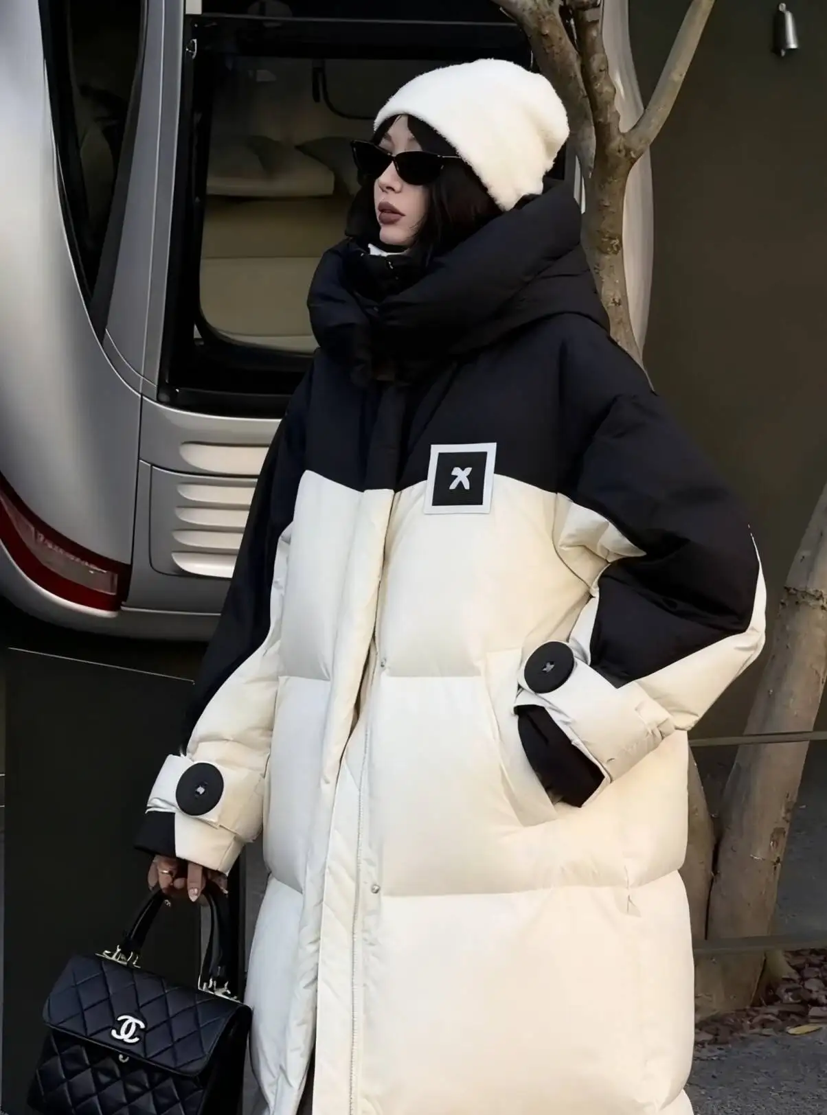 Parkas Womens Y2K Autumn Silk Lining Lightweight Buttonless Trimmed Flared Ruffled Sashes Graceful Elegant Chic Simplicity Pure