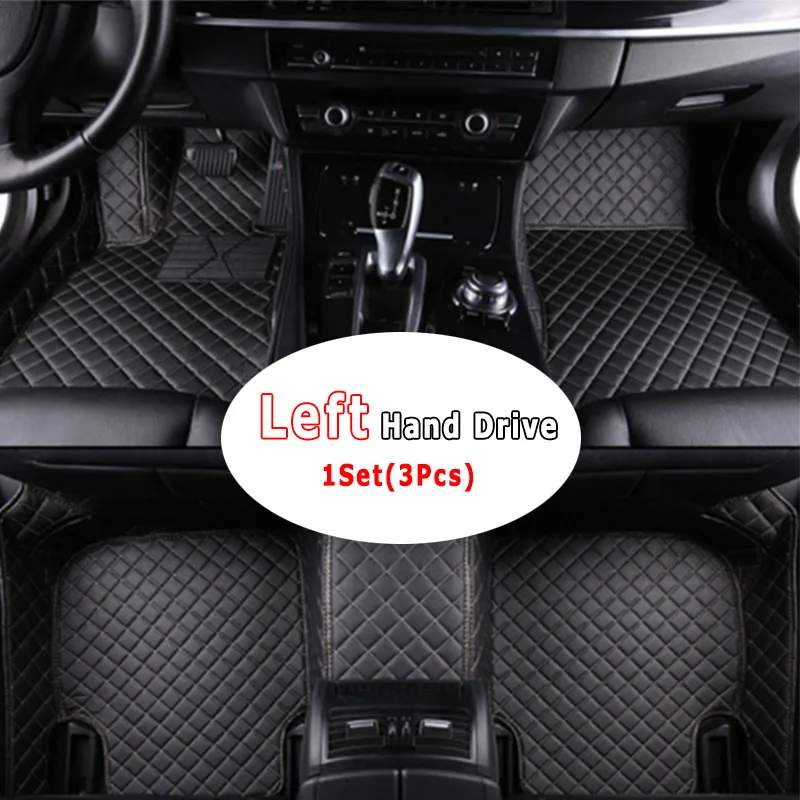 LHD Car Floor Mat For Toyota Avalon Hybrid 2024 2025 2026 Custom Leather Carpet Car Accessories Car Interior Decor Styling