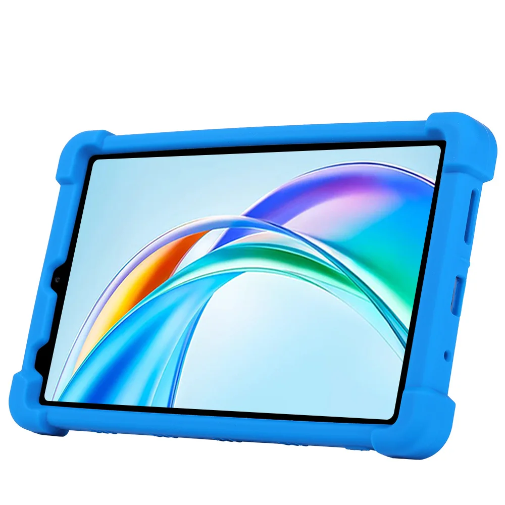 Para Honor Pad X7 (2025) Capa protetora macia para tablet de 8,7 polegadas à prova de choque com 4 cantos de silicone reforçados
