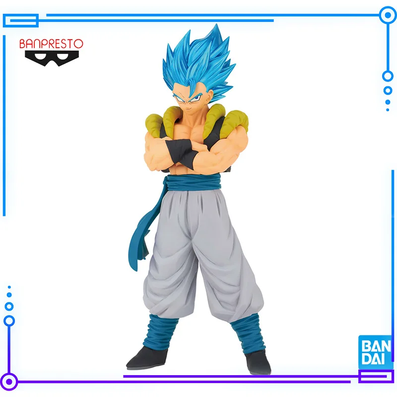 Bandai Original Genuine BANPRESTO Dragon Ball Super Blood of Saiyans SpecialXVIII Son Goku Vegeta Gogeta 18cm Model Toy Figures