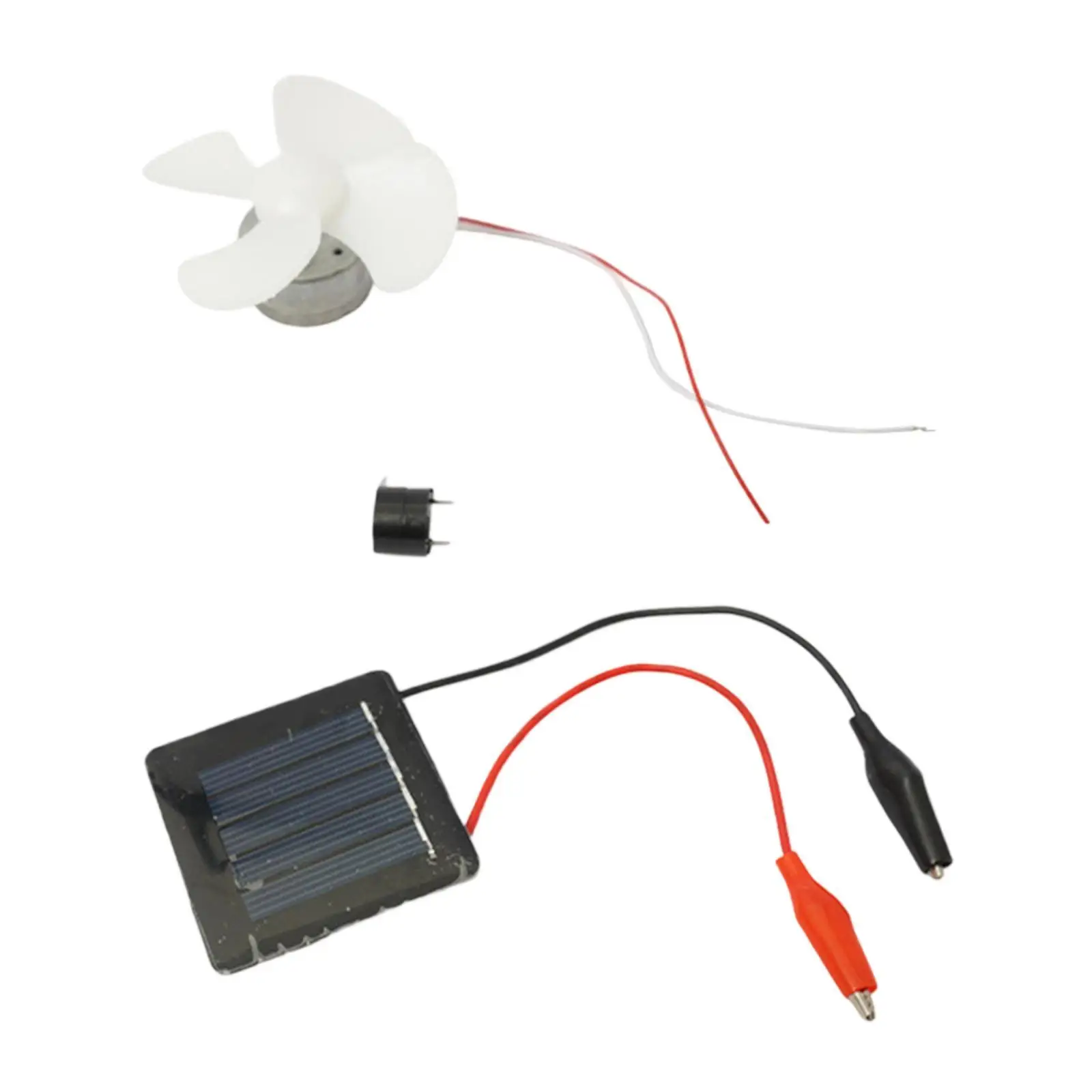 ชุดทดลองพลังงานแสงอาทิตย์ทำพัดลมด้วยตัวเอง อุปกรณ์เสริมการเรียนรู้การประสานงานระหว่างมือและตา ชุดทดลองวิทยาศาสตร์งานฝีมือสำหรับวัยรุ่นเรียนที่บ้าน