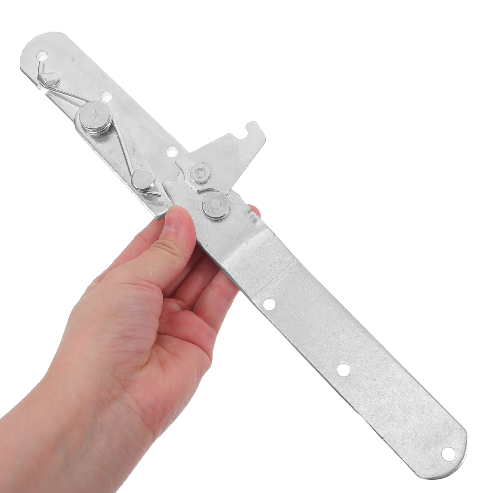 

2pcs Heavy Duty Sofa Folding Locking Bifold Chair Backrest Adjuster High Precision Galvanized Silver Finish Strong Spring Space