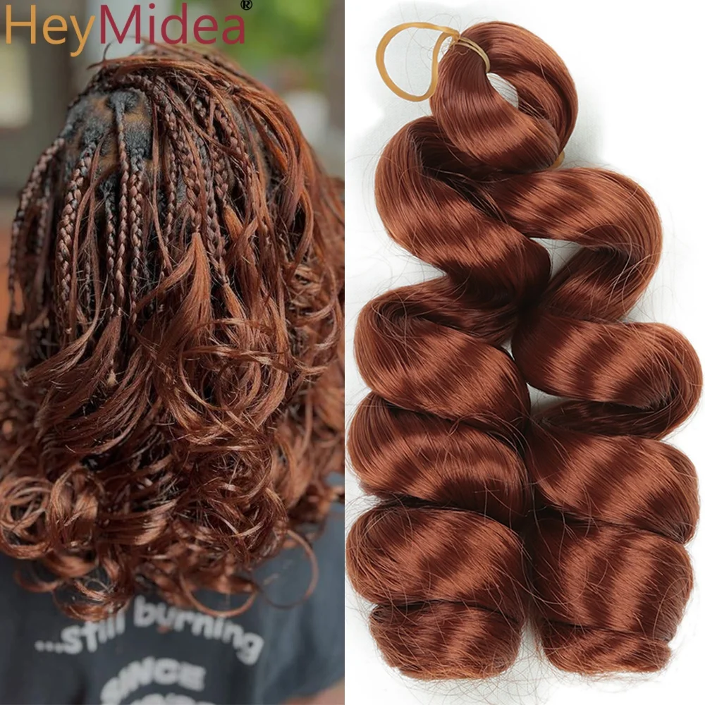 

Французские кудри для плетения кос, 12 дюймов, синтетические волосы, свободные глубокие волны, для крючкового плетения, предварительно растянутые, спиральные кудри для женщин