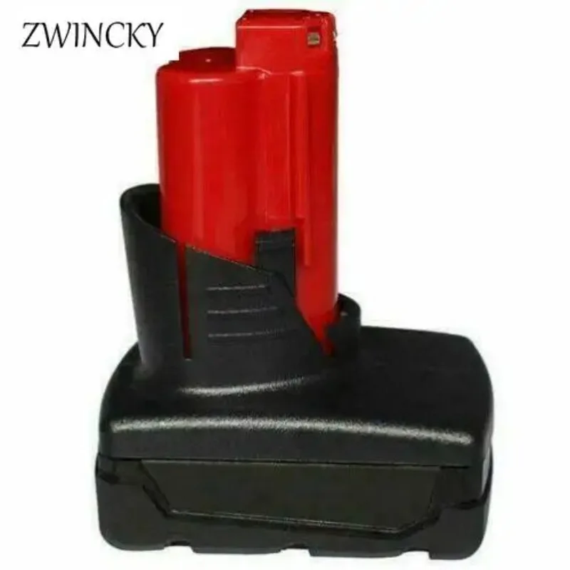 ZWINCKY 1pc M·12 Battery Plastic Case Box Parts (no battery cell ) For Milwaukee 12V 48-11-2411 Li-ion Battery Shell Housing