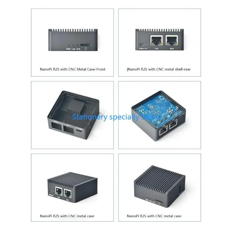 

Мини -маршрутизатор P0RB для портов с двойным Ethernet Shell 1GB