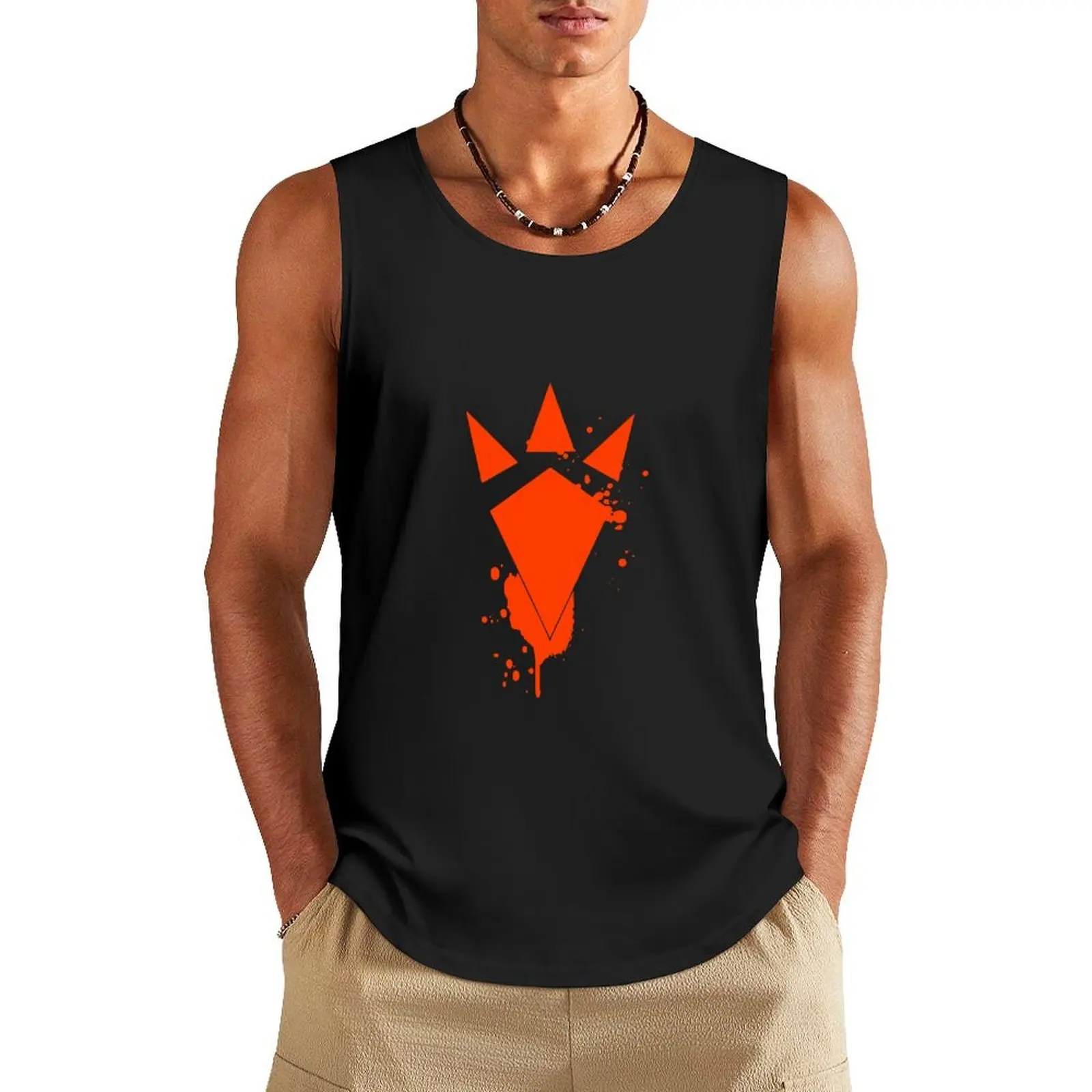 

Goron Graffiti Tank Top gym shirts quick-drying t-shirt anime clothes gym men