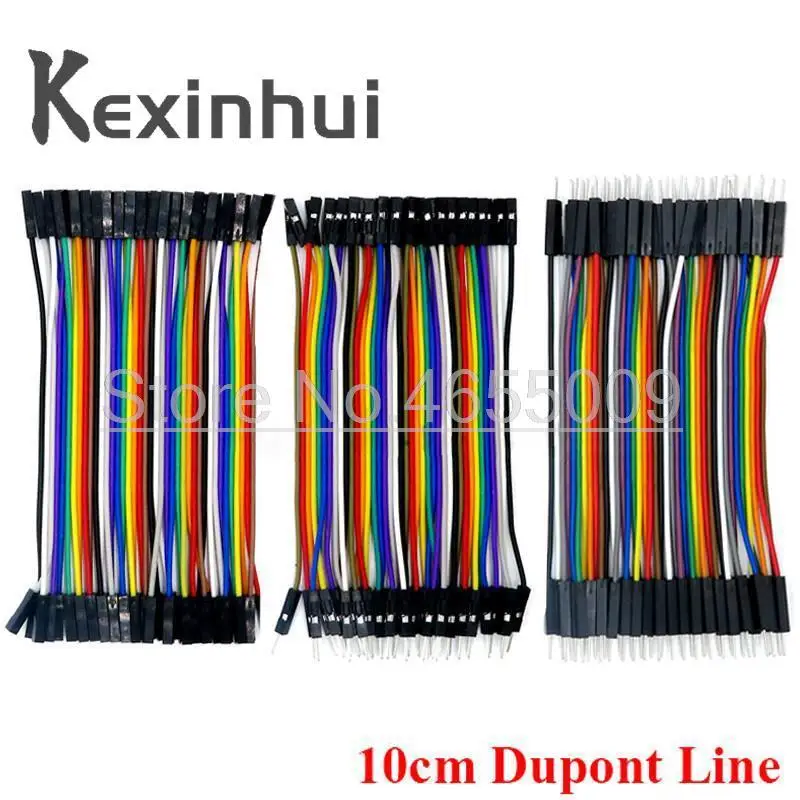 Dupont Line 10cm/20CM/30CM Male to Male+Female to Male + Female to Female Jumper Wire Dupont Cable for arduino DIY KIT