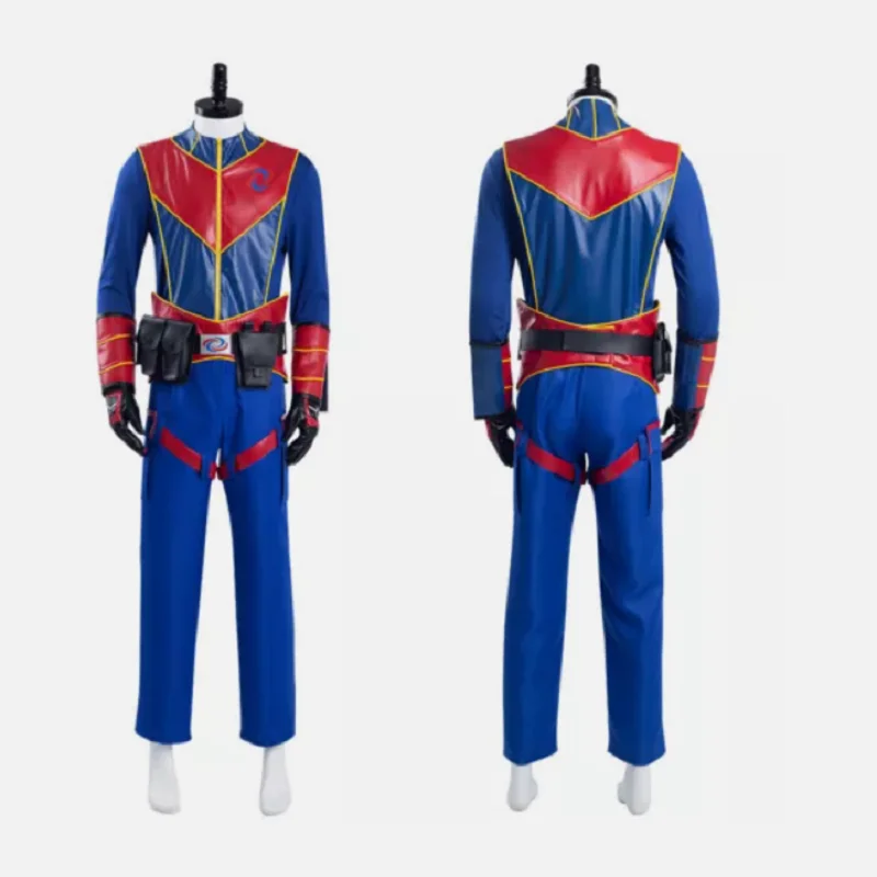 

Henry Danger Captain Man Cosplay Costume Halloween Outfit Carnival Suit