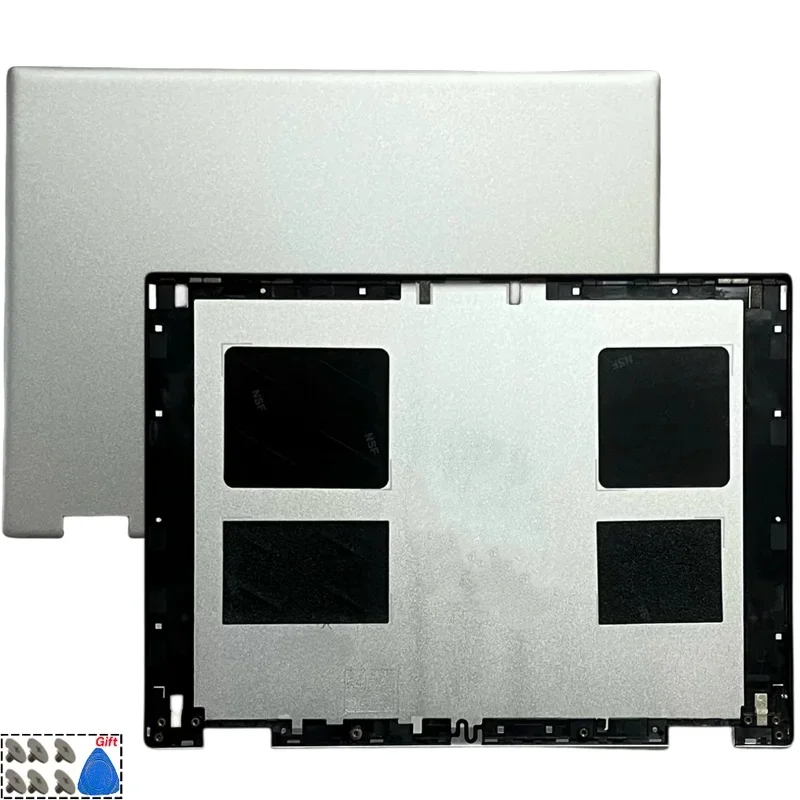 For Inspiron 14 7420 7425 2-in-1 Replace Laptop Screen LCD Back Cover Rear Lid Top Case Front Bezel Palmrest Hinges Bottom Case