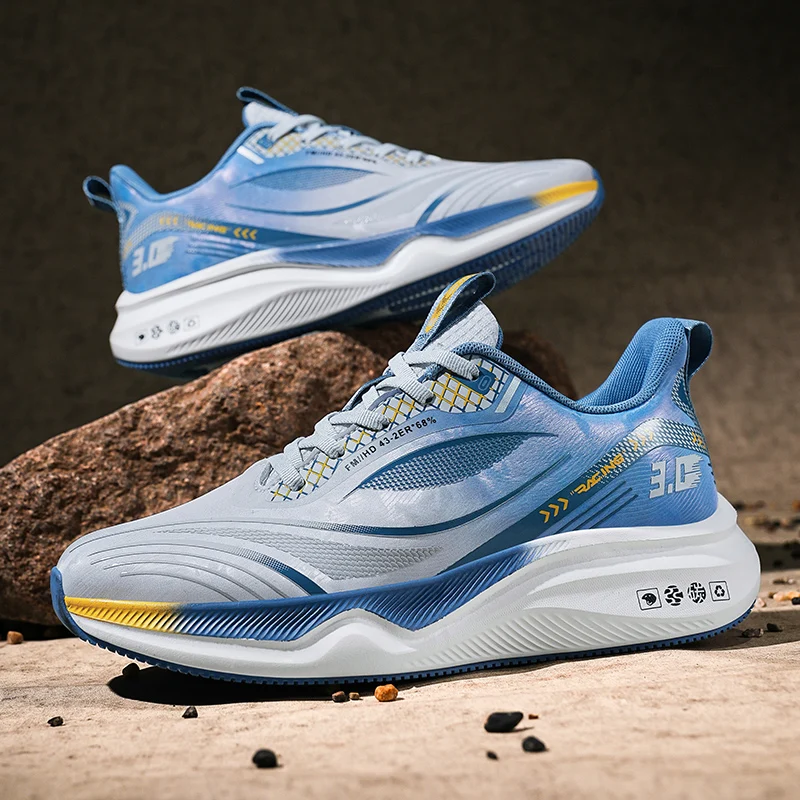 

Sports Shoes, Carbon Plate Lightweight Running Shoes, Breathable Men's Shoes, Junior High School Students' Racing Running Shoes,