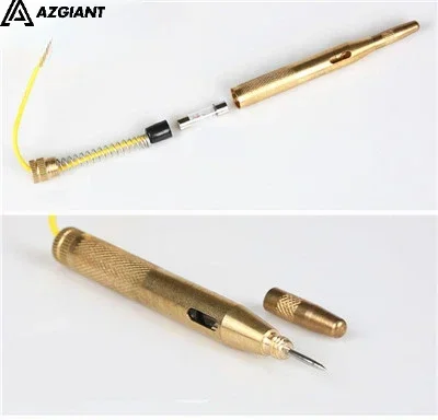 Automotive Copper circuit testing Car Light Lamp Voltage test light electrician line repair tool 12V 6V DC electric test pen