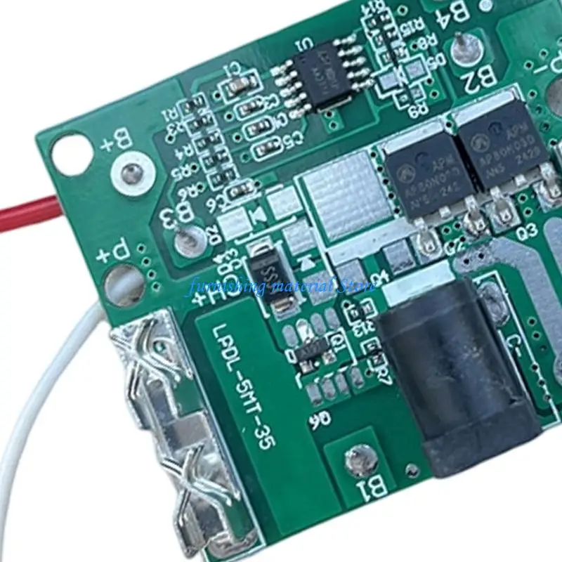 Y5GD Pack Wiring Battery Board With 5S 21V Input, Overcharge and Overcurrent Control, Fault Stop, 46 x 40 mm Board Size, and DIY