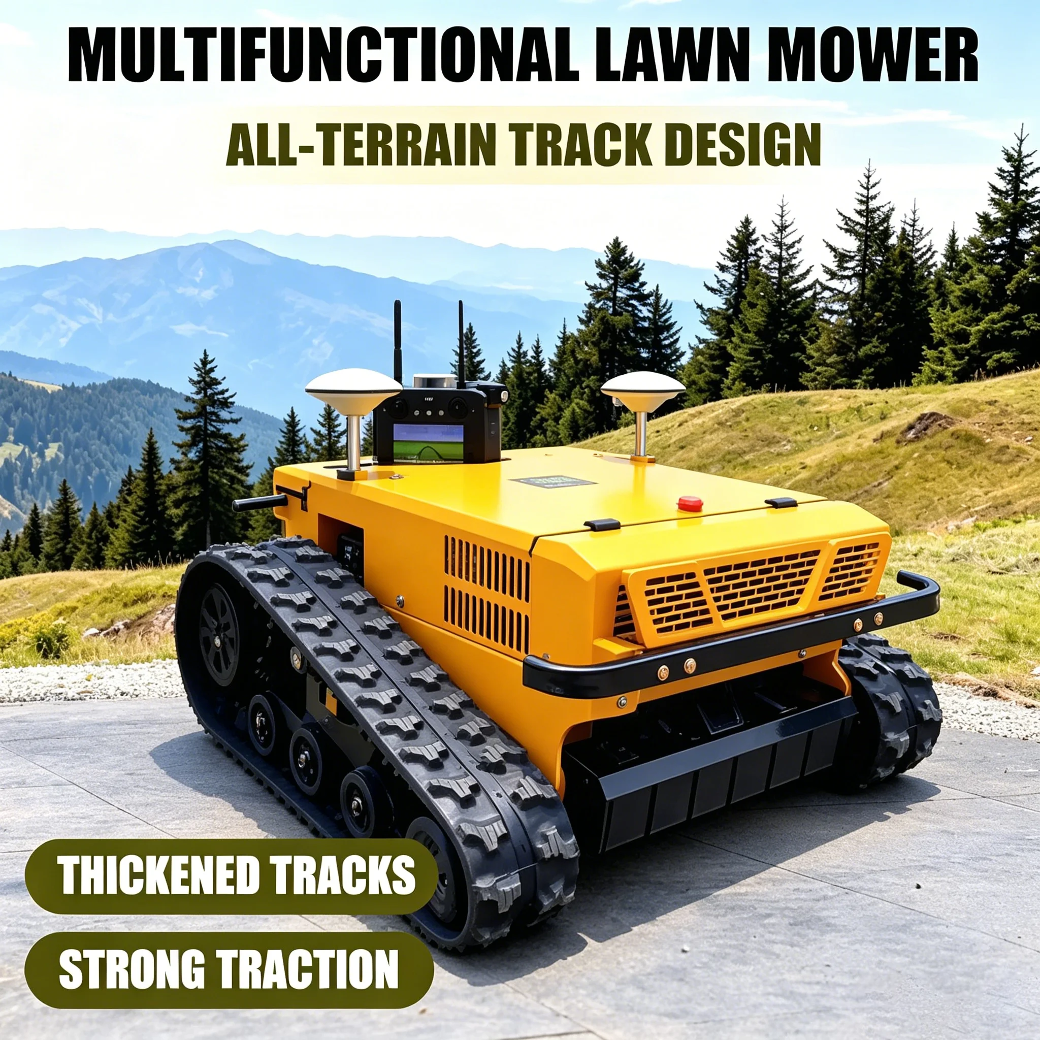 Customized four stroke high-power lawn mower self-propelled lawn mower for mowing garden tools