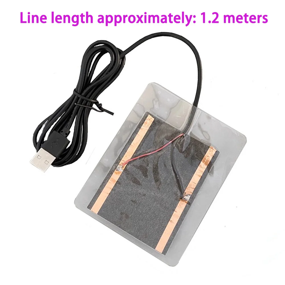 

USB 5V heating element plug, power bank, DC heating element, heating pad, mouse pad, foot warmer, electric heating film