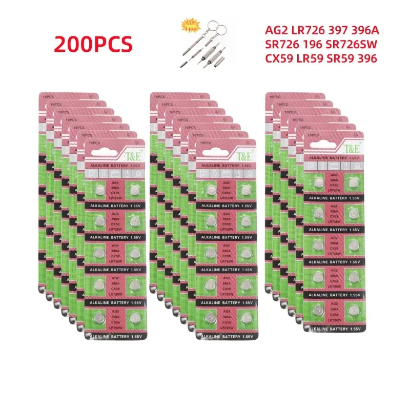 200PCS Button Cell … - image