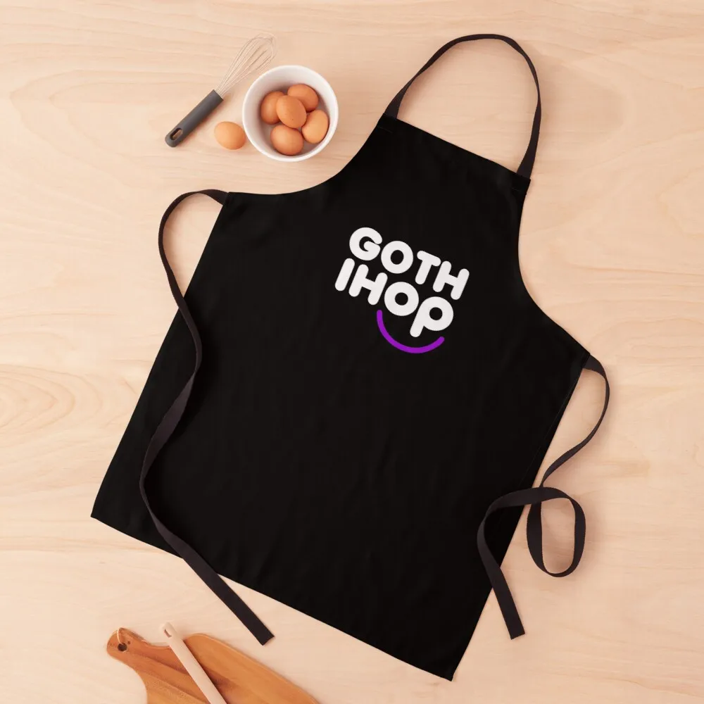 Best Seller - Goth IHOP Merchandise Apron restaurant kitchen equipment waterproof apron woman chef apron