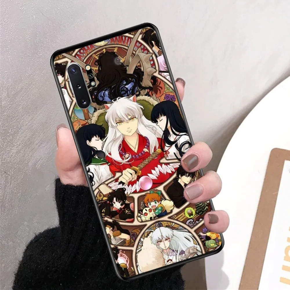 Hot Japan Anime Inuyasha Phone Case For Samsung Note 8 9 10 20 Pro Plus Lite M 10 11 20 30 21 31 51 A 21 22 42 02 03