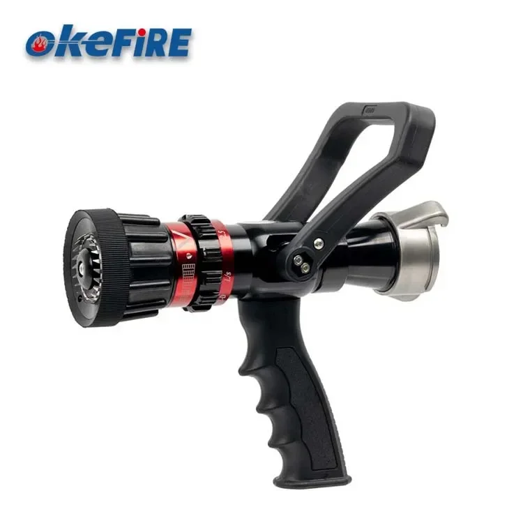 OKEFIRE Fire Fighting Pistol Grip Adjust Flow Nozzle Grip
