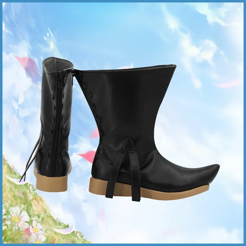 Gioco Final Fantasy XIV Krile Mayer Baldesion Stivali Cosplay Scarpe Accessori Halloween personalizzati personalizzati