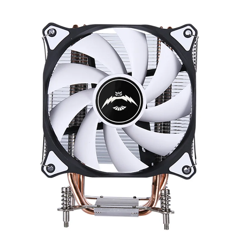 Pendingin CPU x79 x99 4/6 Heat Pipe untuk Prosesor i3 i5 i7 Berpendingin Udara Kipas 120mm senyap 3pin 4pin pasang LGA115x 1200 1700 18xx 2011 2066
