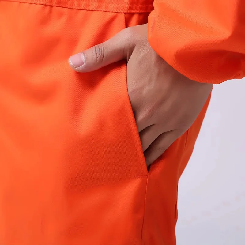 زي العمل الشامل للرجال والنساء، مآزر العمل، بدلة لحام، ورشة تصليح السيارات، ميكانيكي بالإضافة إلى ملابس العمل الآمنة الخالية من الغبار #5