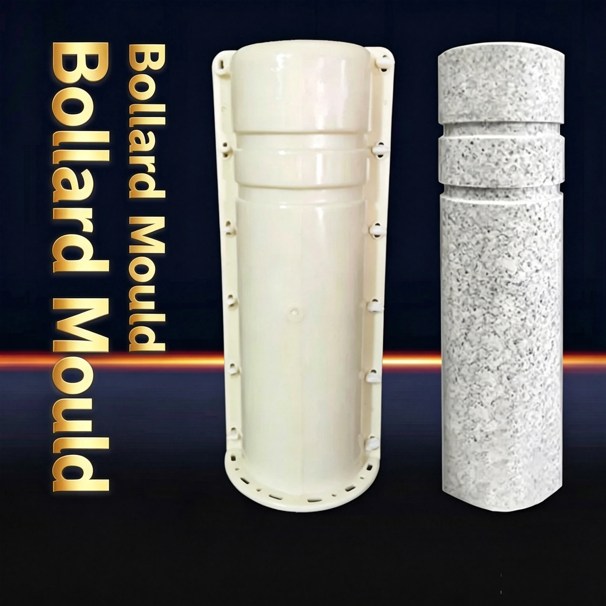 Roman column feng shui column mold road barrier pillar template square community marble column cement product mold