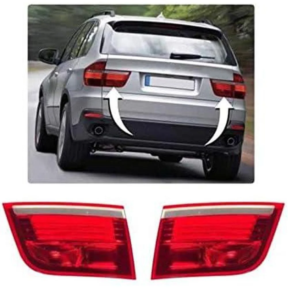 

Красный объектив, внутренний задний фонарь, подходит для BMW X5 E70 2011-2014, внутренний корпус заднего фонаря