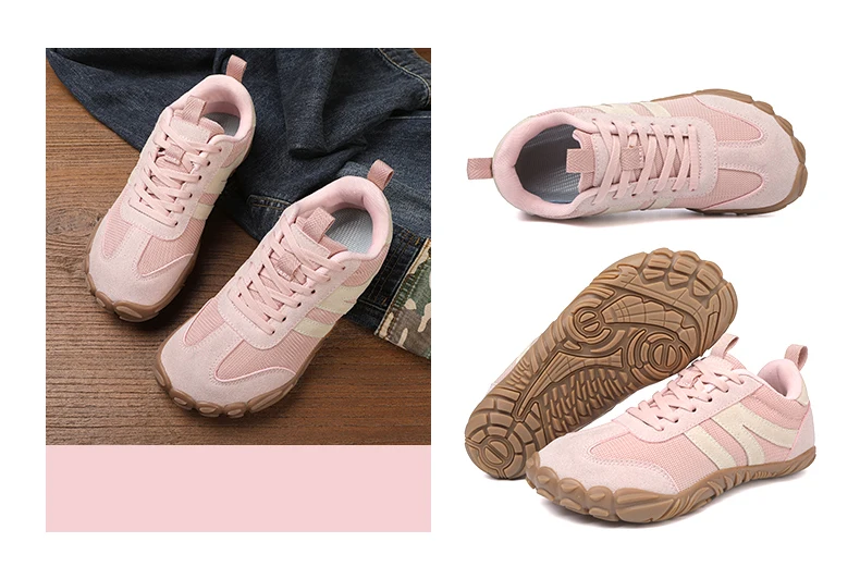 2026 Neue Barfußschuhe mit breiter Zehenbox für Herren und Damen – Zero Drop Minimalistische Sneaker im Retro-Stil für Outdoor, rutschfeste Wanderschuhe, Freizeitsneaker – Detail 38